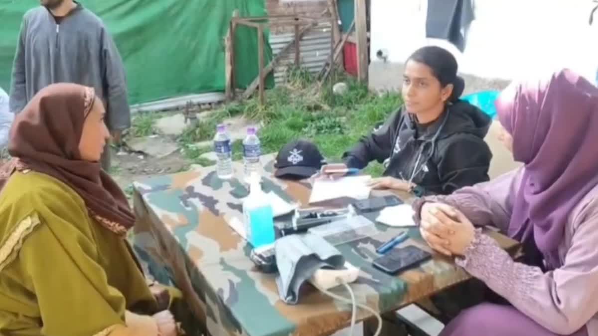جنوبی کشمیر میں فوج نے کیا مفت طبی کیمپ کا انعقاد