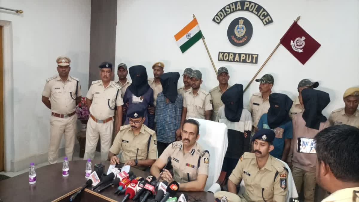 Koraput police raid on Ganjei Mafias huge amount of Canabis oil and dry Ganja seized