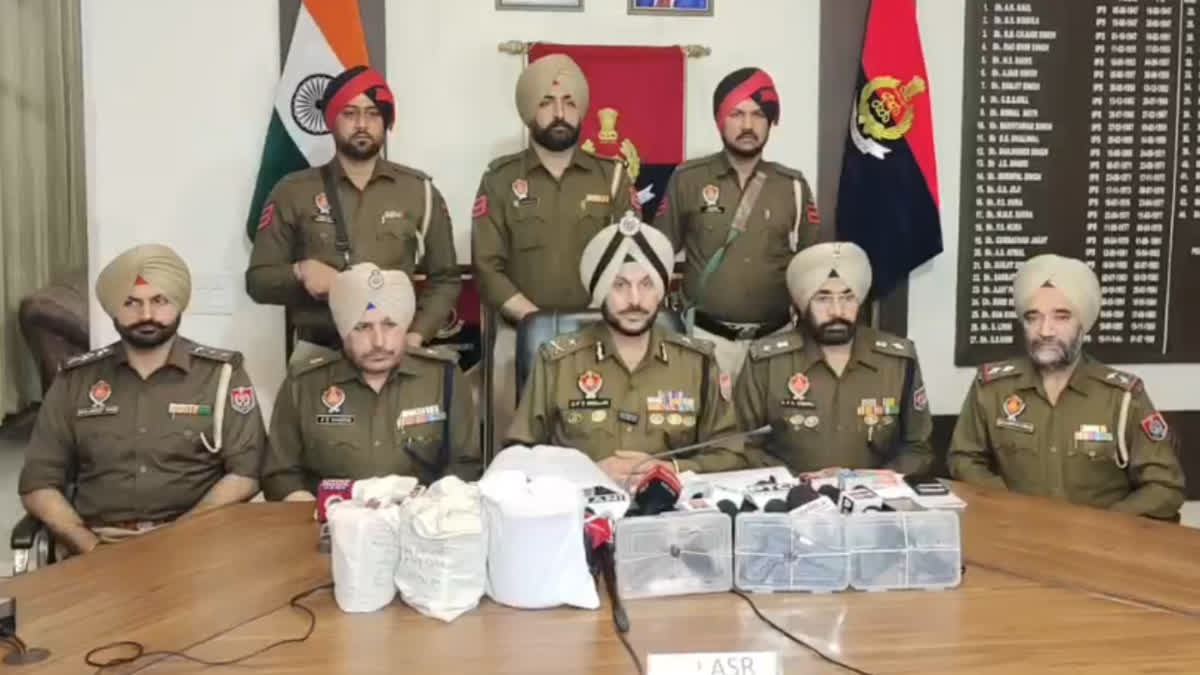 ਹੈਰੋਇਨ ਅਤੇ ਗੈਰ-ਕਾਨੂੰਨੀ ਹਥਿਆਰਾਂ ਸਣੇ 10 ਵਿਅਕਤੀ ਕਾਬੂ Amritsar police