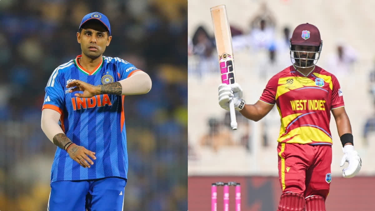 சூர்யகுமார் யாதவ் - ஷாய் ஹோப்