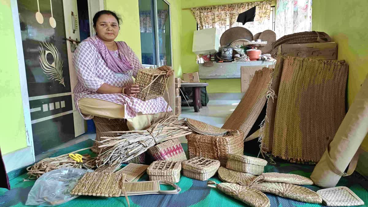Products made from Hyacinth opens door for Woman emancipation in Assam