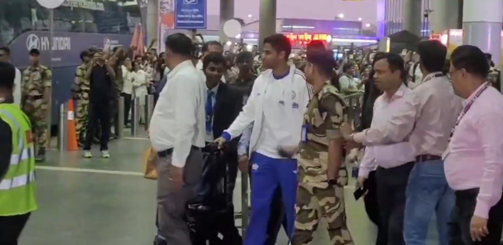 INDIAN TEAM IN KOLKATA