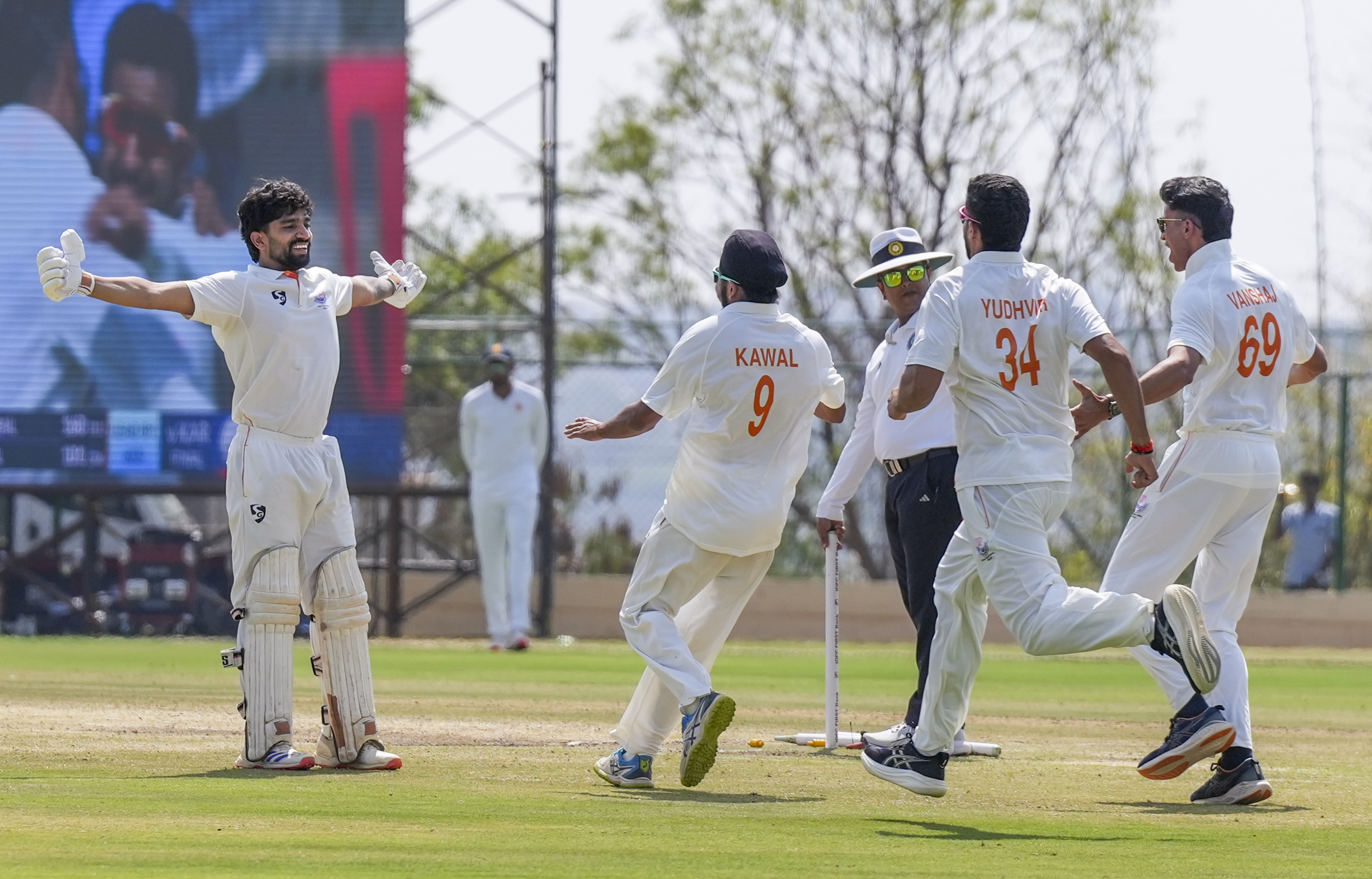 JAMMU AND KASHMIR WIN RANJI TROPHY