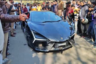 ശിവം മിശ്ര  ലംബോർഗിനി അപകടം  കാണ്‍പൂർ ലംബോർഗിനി അപകടം  പുകയില വ്യവസായി കെകെ മിശ്ര