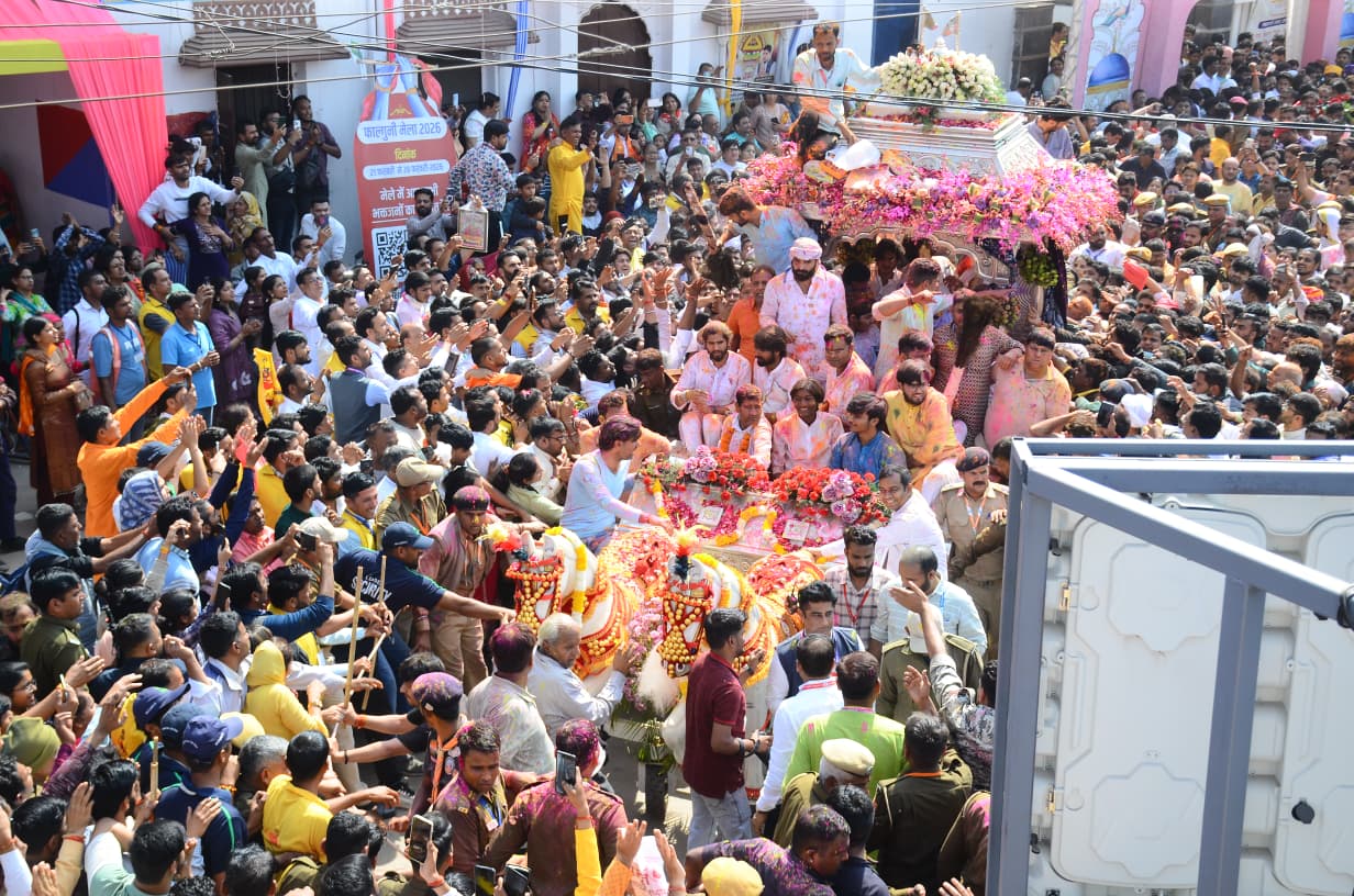 Scene from Shyam Baba's fair