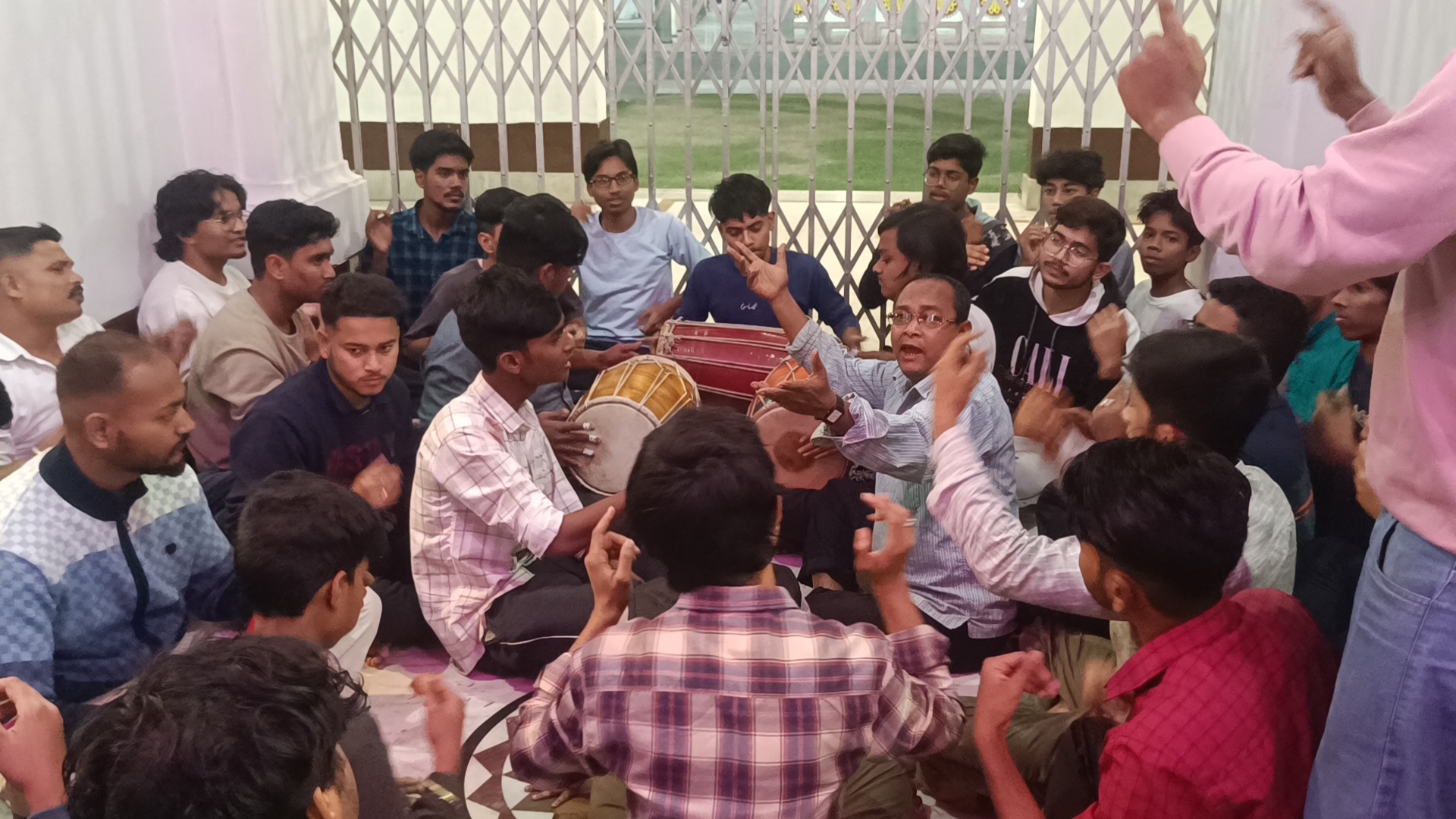 Preparations for the Doul Utsav at Barpeta Satra completed