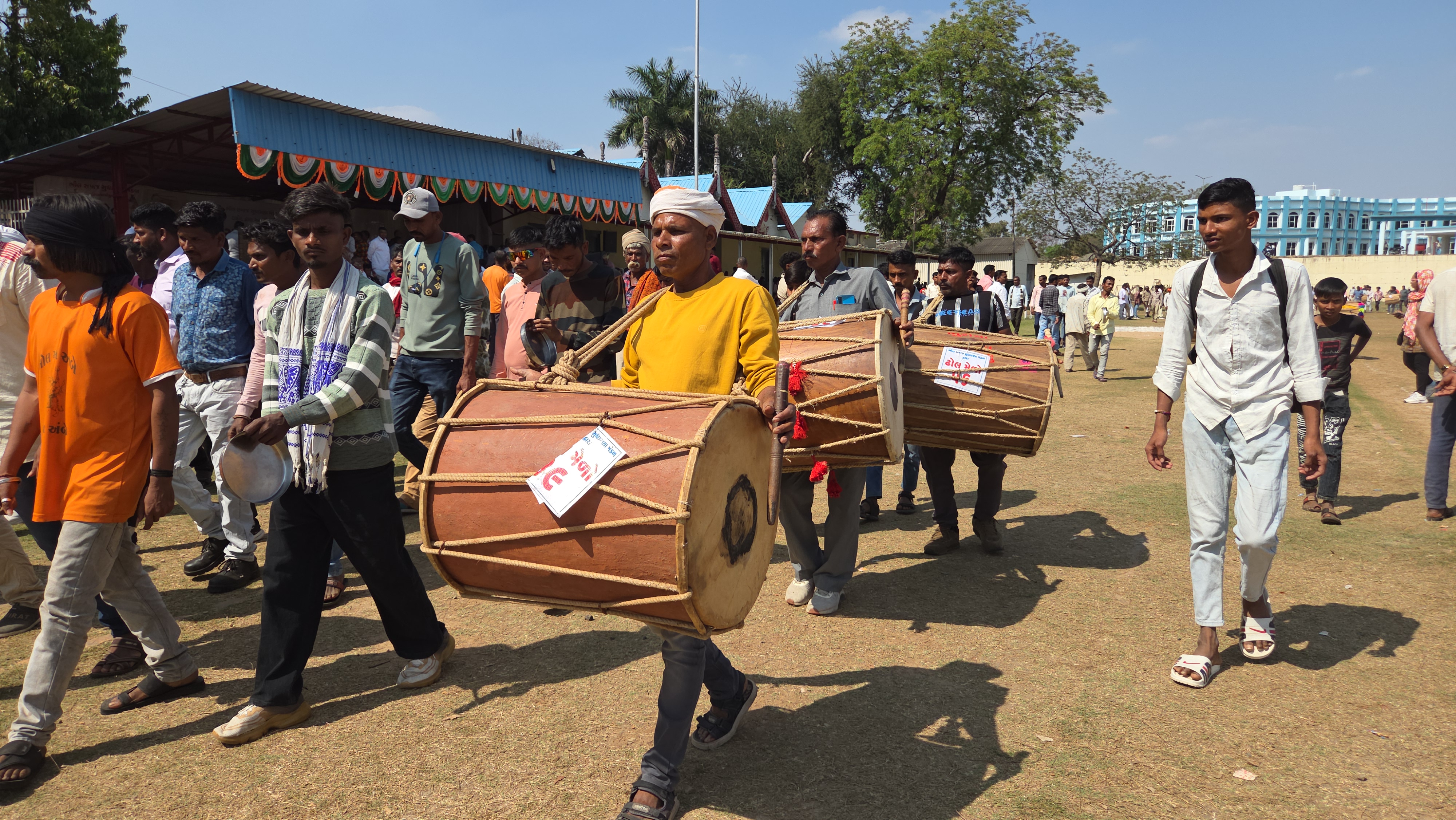 200 ઉપરાંત ઢોલિઓએ ભાગ લીધો