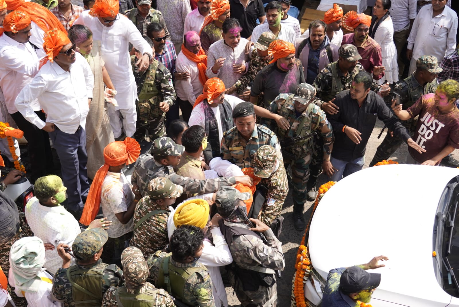 Palamu MP Vishnudayal Ram fainted