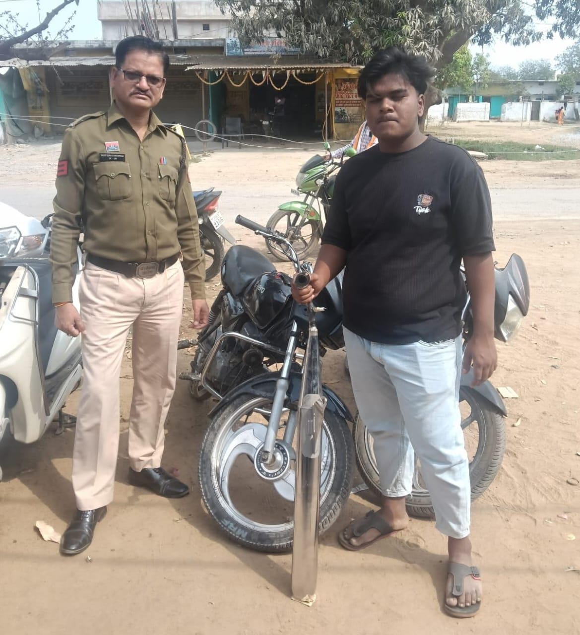 Action against those who install illegal silencer