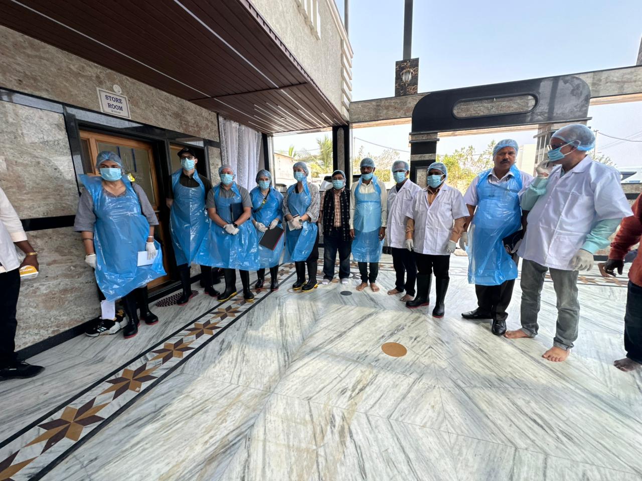 A delegation from the US FDA of the United States of America is visiting Ganjam district.