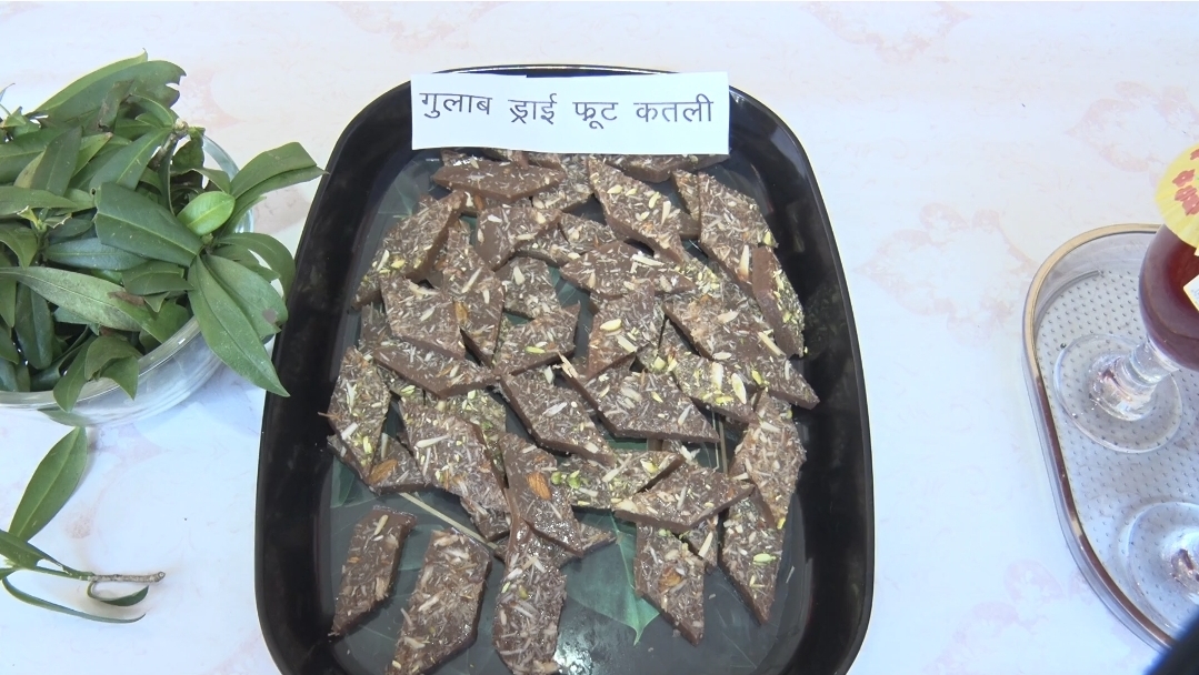 sweets made from flowers