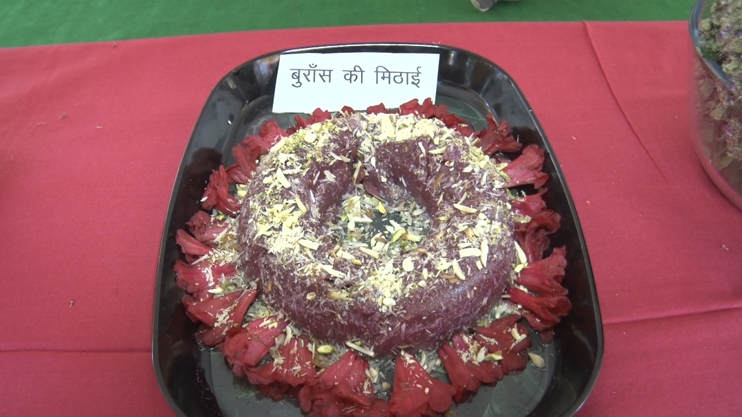 sweets made from flowers