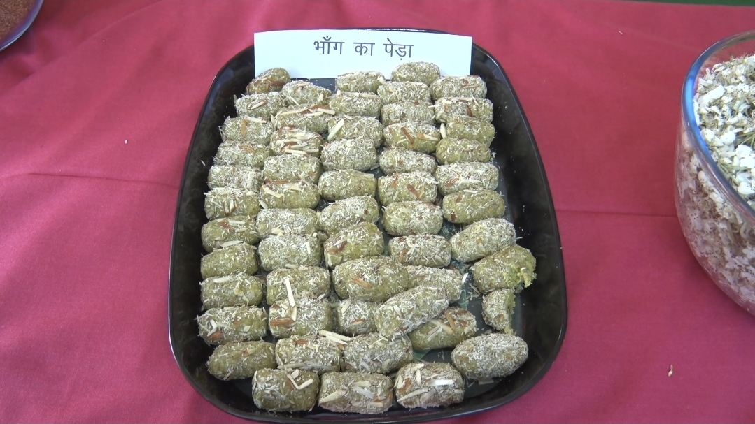 sweets made from flowers