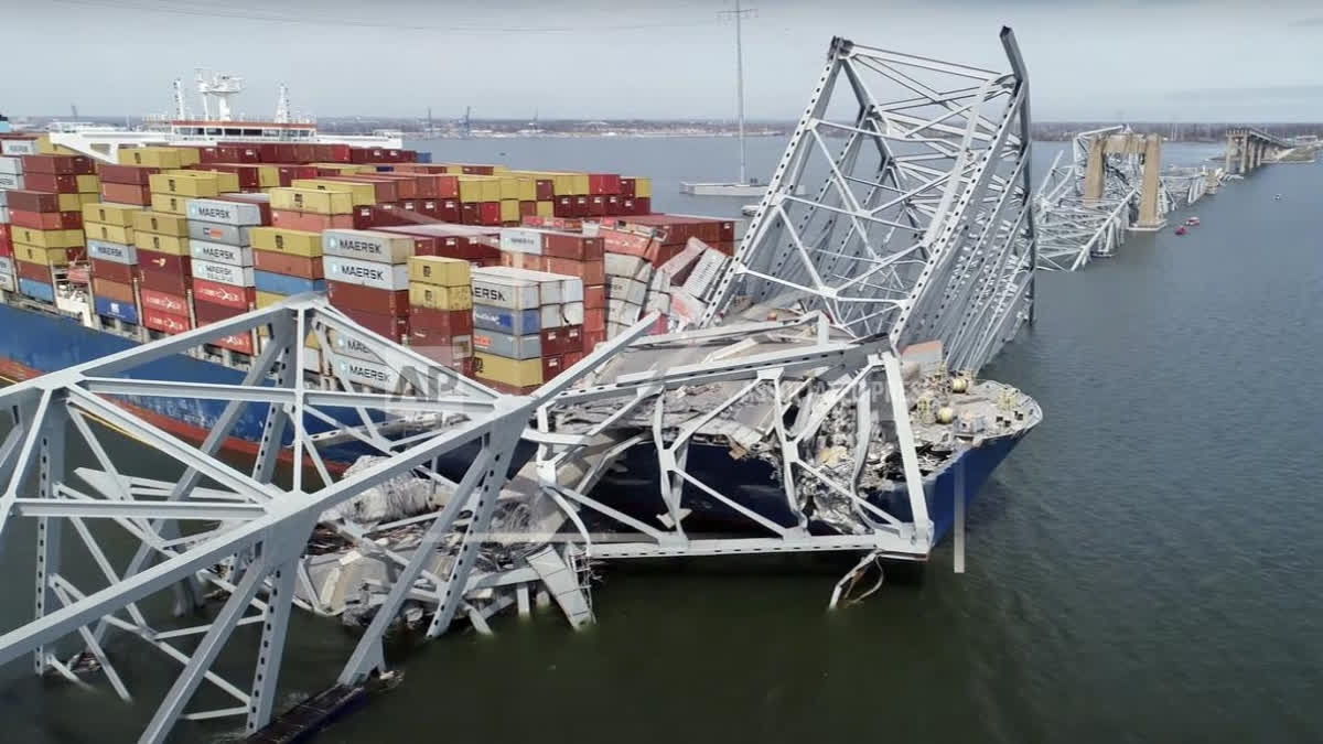 Baltimore Bridge Collapse Updates: 2 Bodies Recovered from Submerged Truck under Water Two Bodies Recovered from Submerged Truck under Water.
