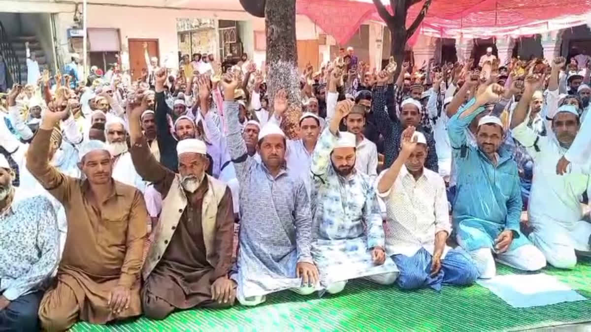 Muslims Wear Black Armbands During Friday Prayers