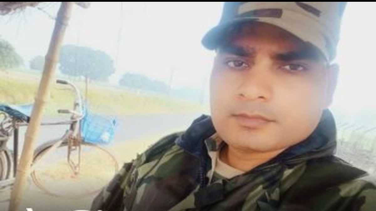 A BSF constable was shot dead by an unidentified assailant at his home in Dhanpur village, under Inchauli police station of ​​Meerut district in Uttar Pradesh on Saturday evening.