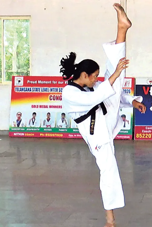 For Arushi, participating in a competition means one thing: she must return with a medal.