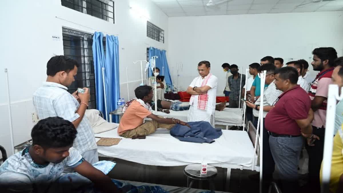 Diarrhoea outbreak in Sarupathar