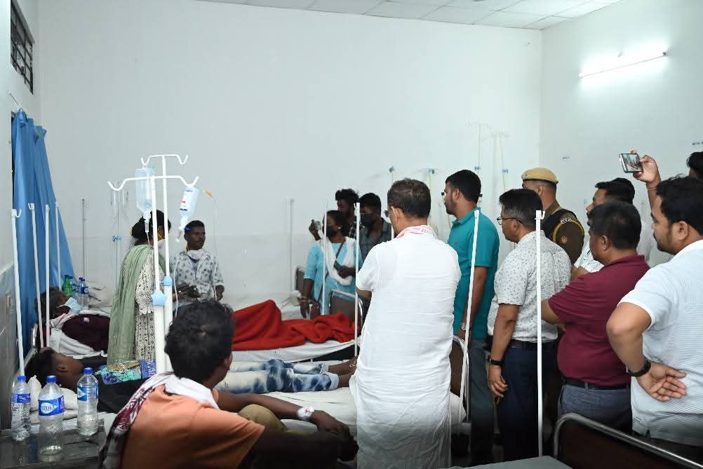 Diarrhoea outbreak in Sarupathar