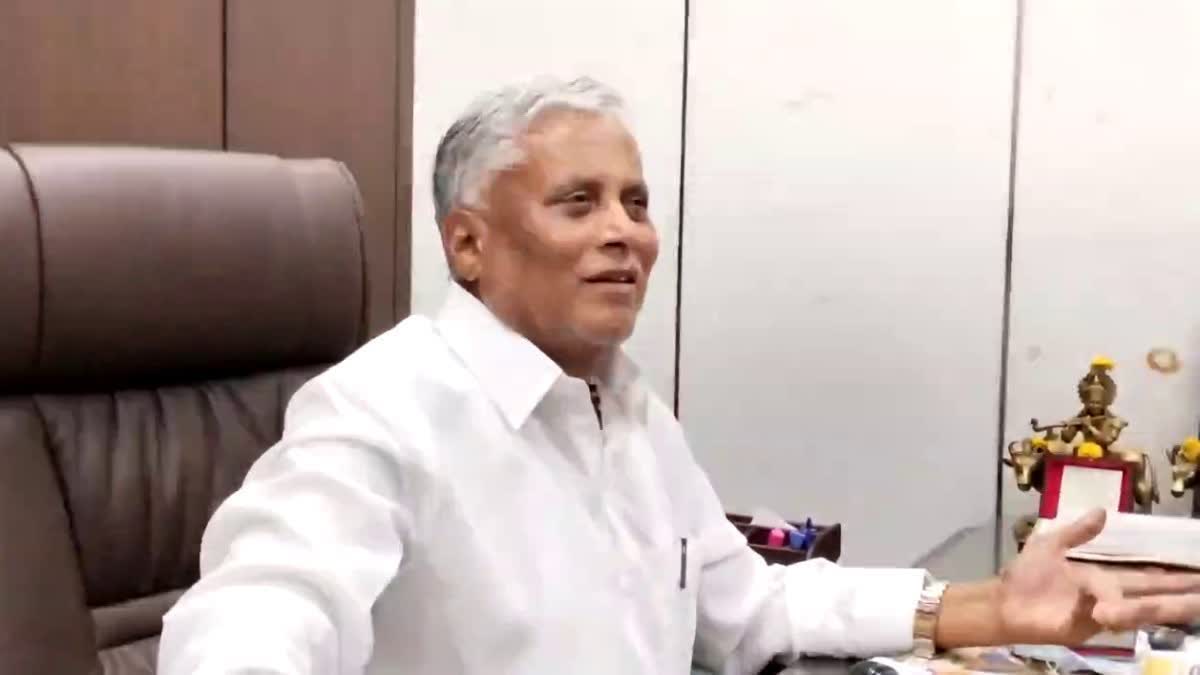 केंद्रीय रेल राज्य मंत्री वी सोमन्ना