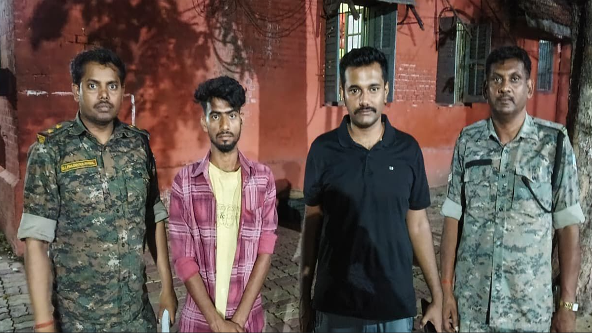 Criminal in police custody