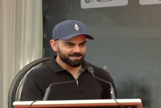 Kohli At DPS Cricket Academy