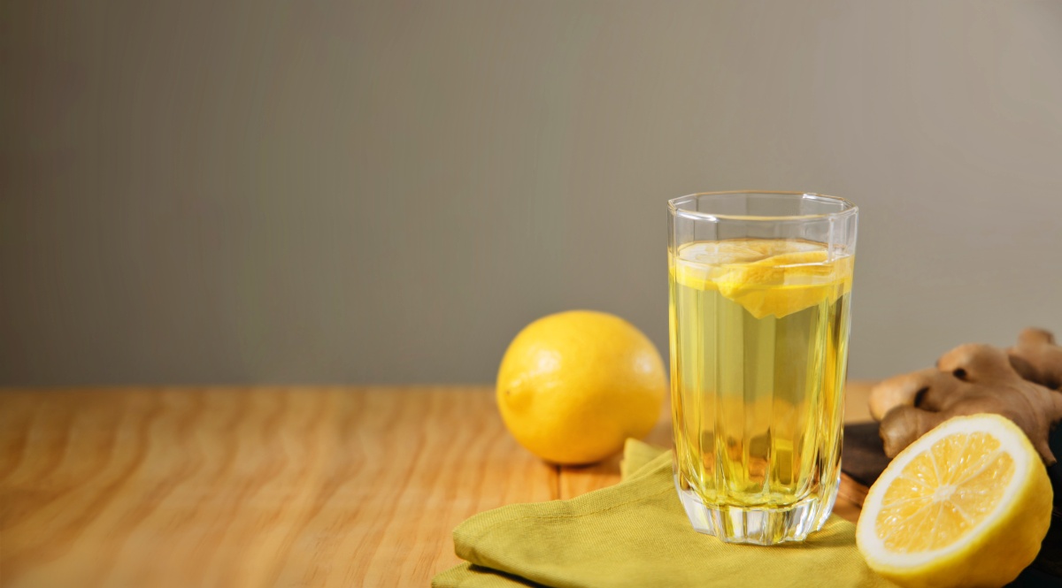 Ginger-lemon tea