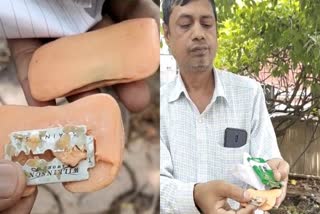 GWALIOR BLADE FOUND IN SOAP