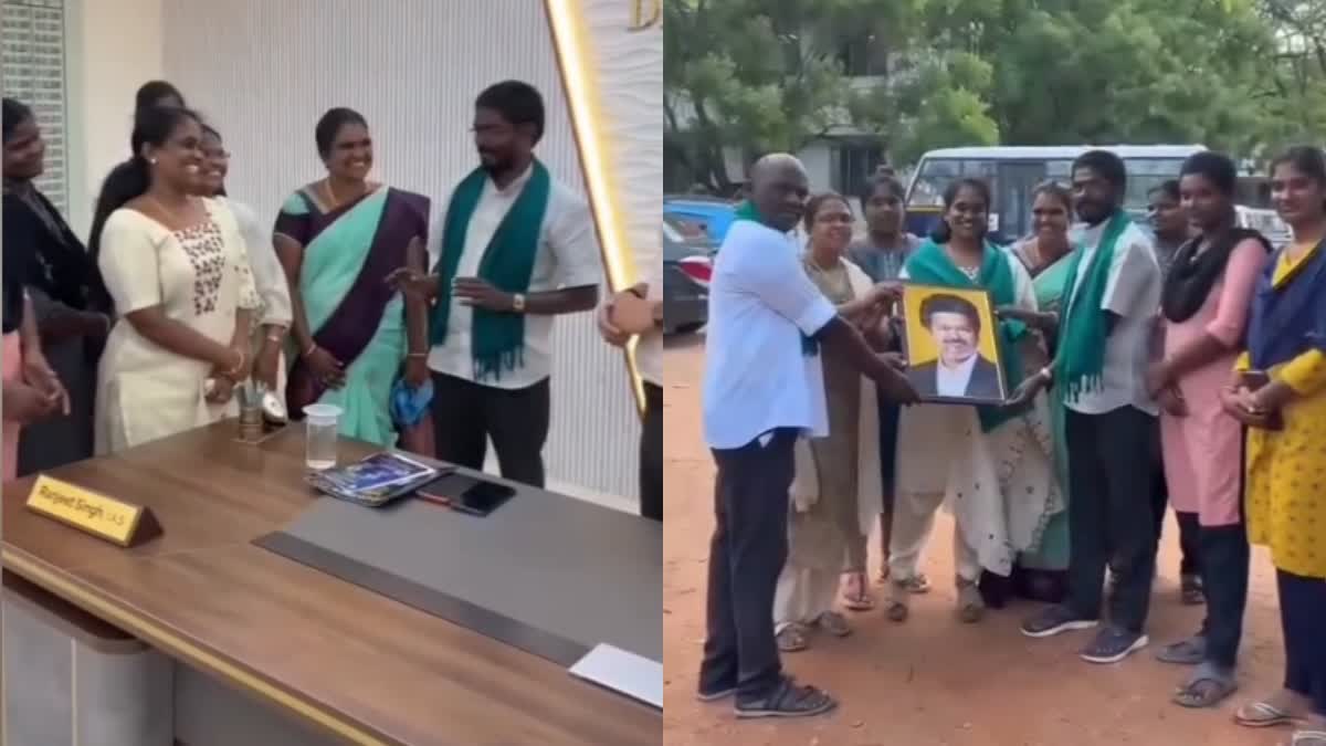 தவெக மகளிரணி பெயரில் ரீல்ஸ் பதிவிட்ட அஜிதா தெய்வேந்திரன்