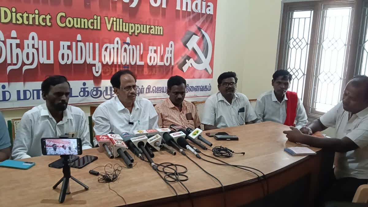 சிபிஐ மாநில செயலாளர் வீரபாண்டியன்