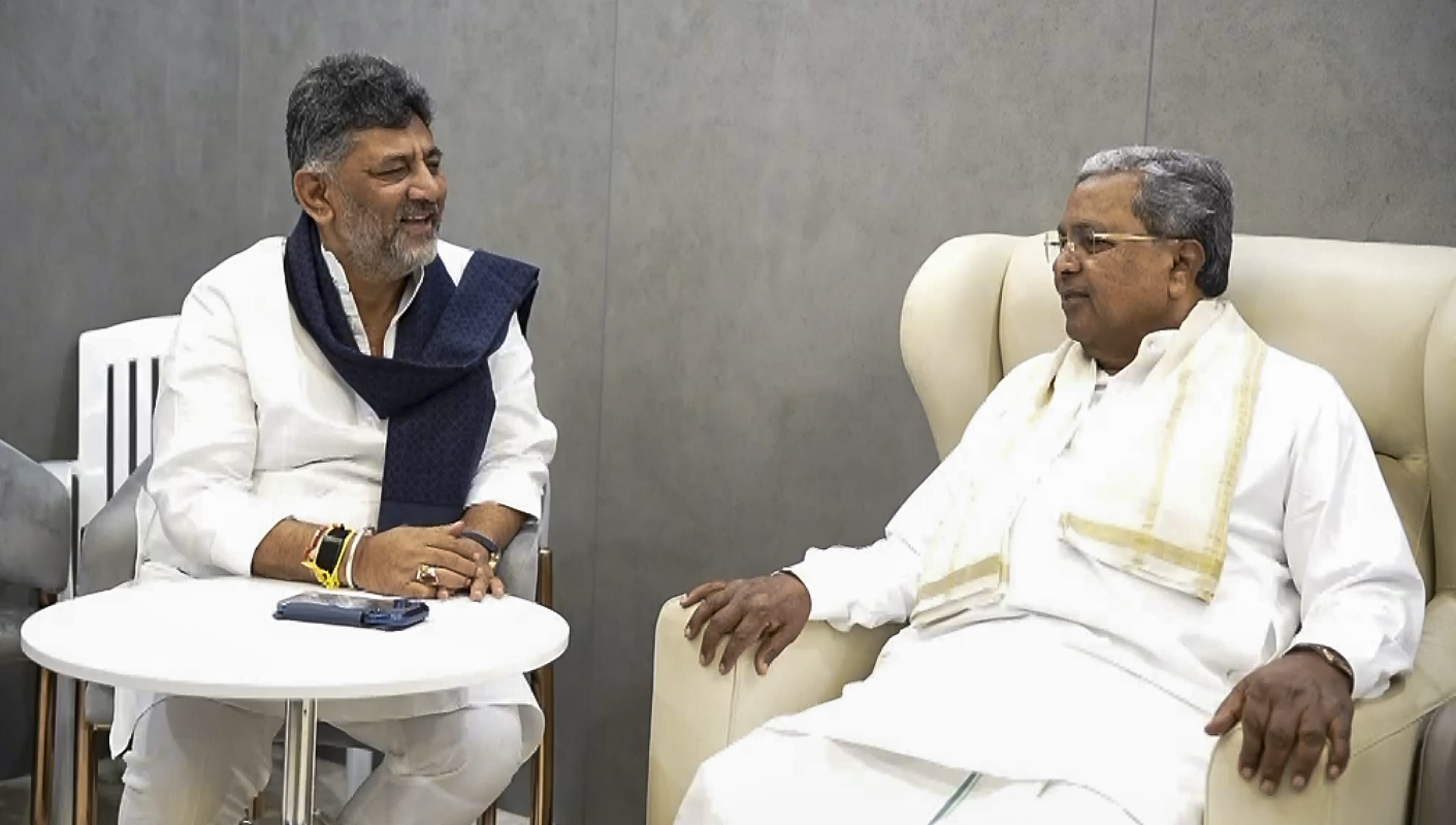 SIDDARAMAIAH AND DK