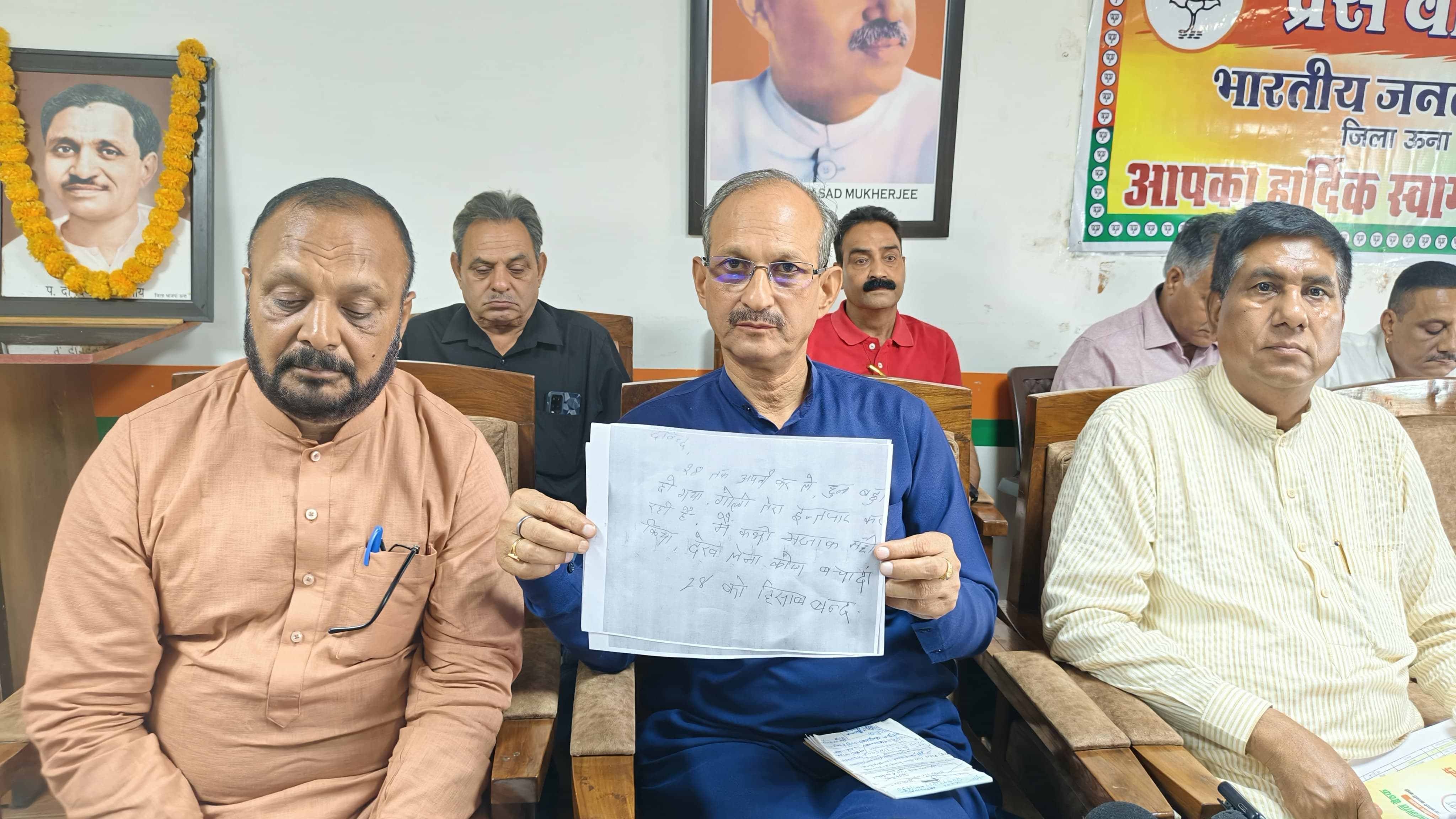 MLA Satpal Satti on Sukhu Govt