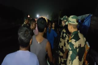 santipur protest