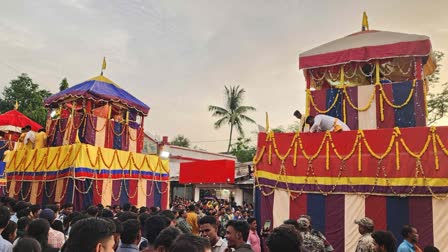 पेंग और तुपकी से दी गई सलामी, बस्तर में मनाया गया श्री गोंचा पर्व