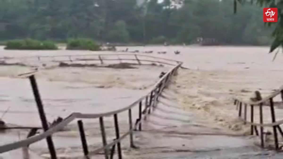 Flood hit Jonai