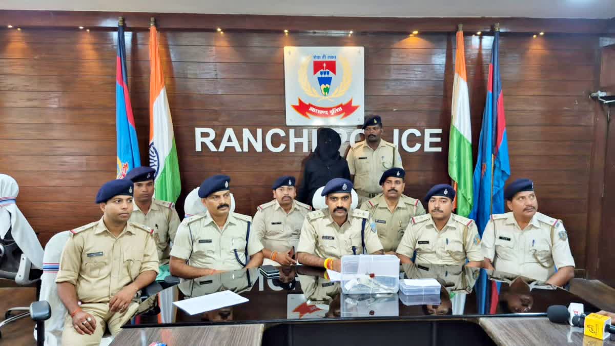 police succeeded in arresting criminal in Ranchi