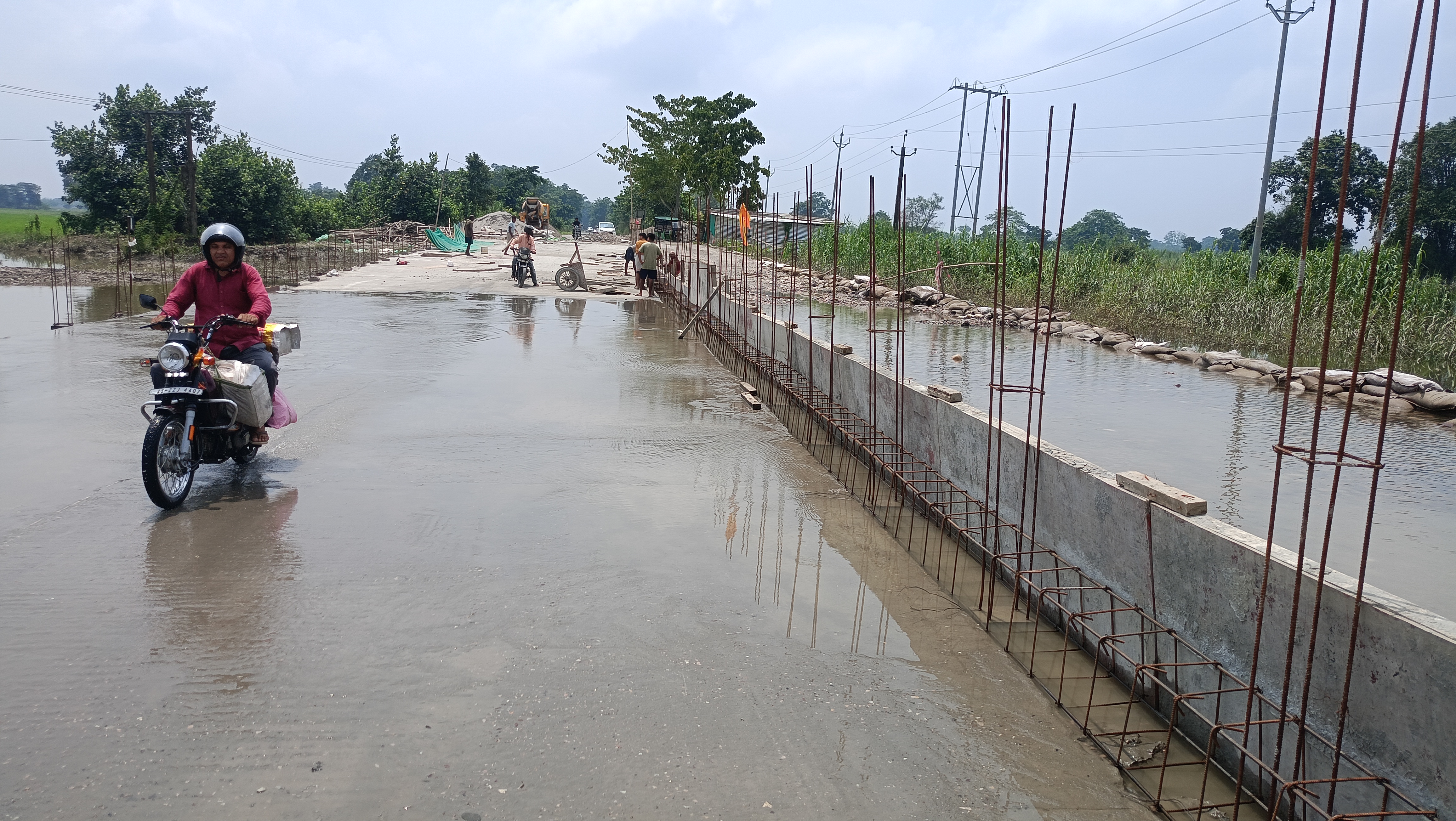Traffic resumed on the Gogamukh-Ghilamara-Dhakuakhana State Highway