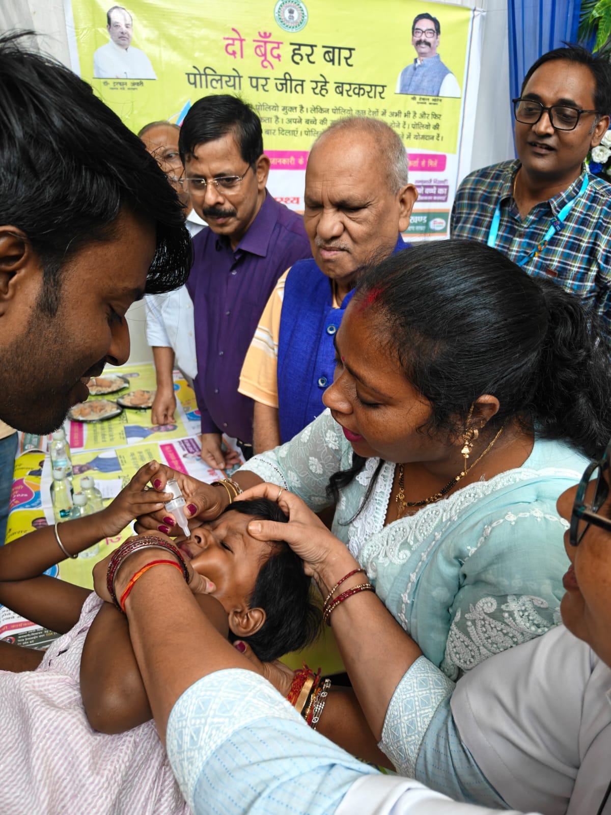 Pulse Polio campaign in Ranchi