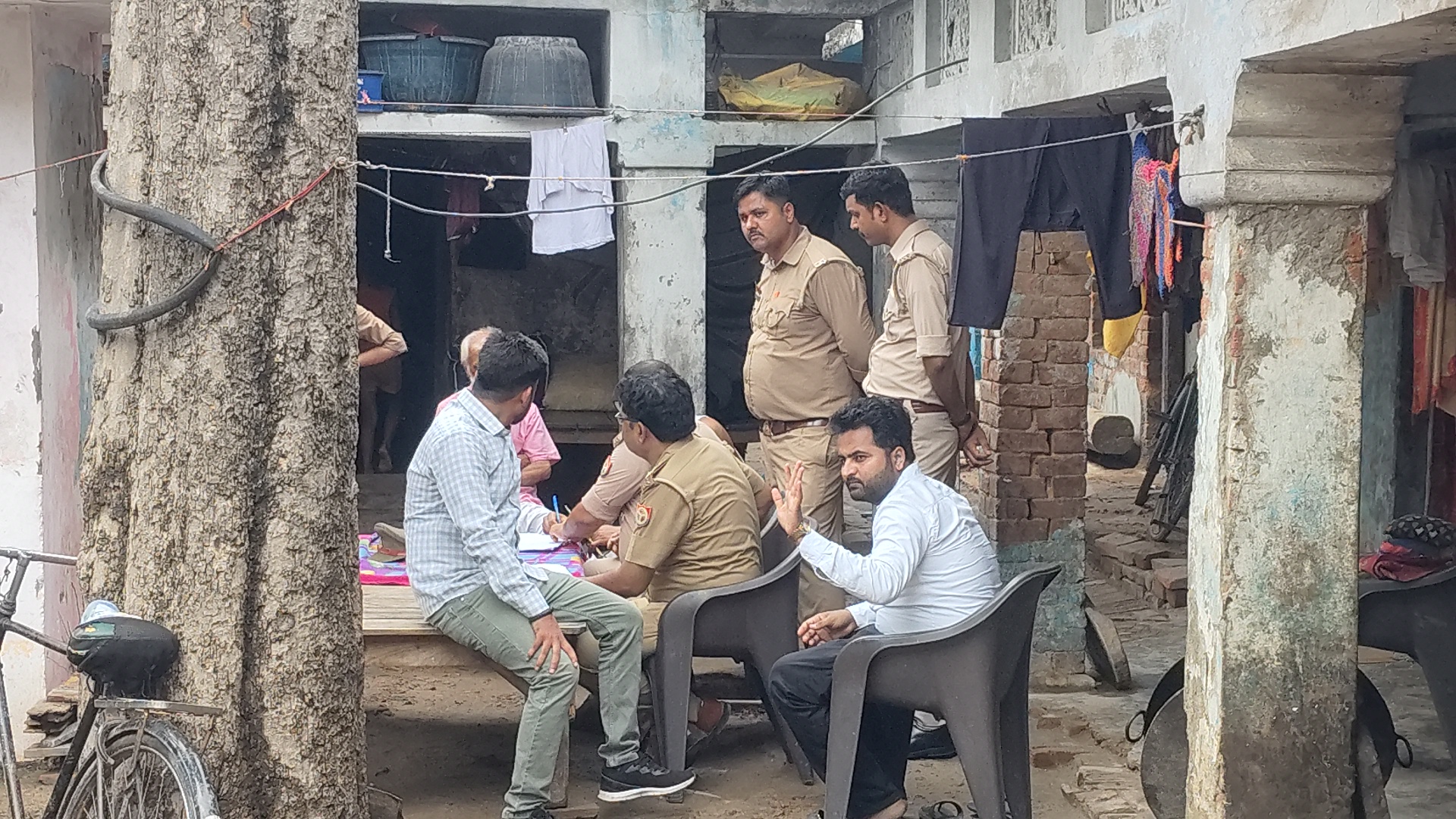 Ram Mandir donation theft case Police raid homes of all eight accused question family members