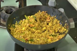 Upma Recipe with Egg Bhurji