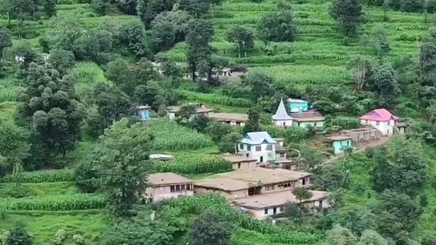 A view of Ghat village in Kathua, Jammu and Kashmir