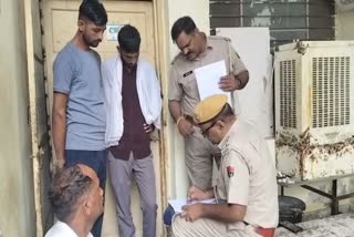 मौके पर पहुंची पुलिस