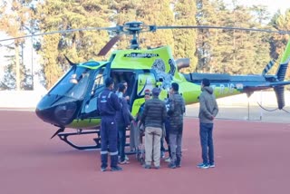 MONSOON SEASON HELI AMBULANCE