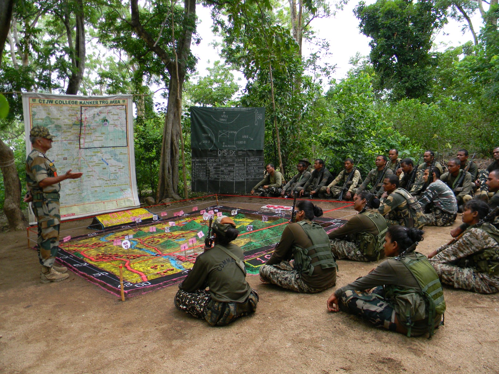 proficient in guerrilla warfare
