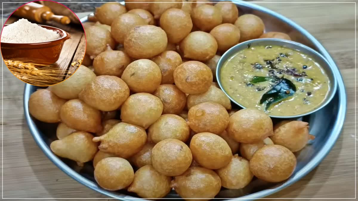 Punugulu Recipe with wheat Flour