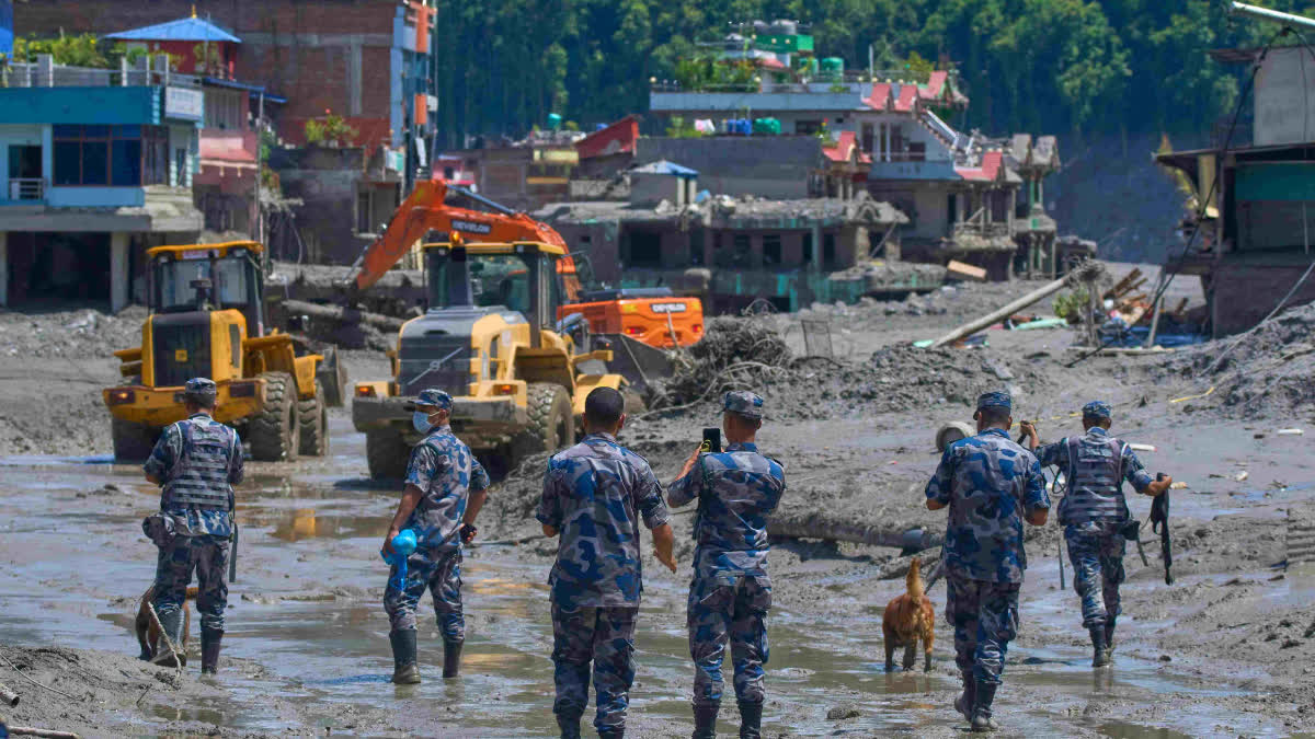 Nepal Flash Flood Updates China Border Glacier Collapse Missing Indians In Nepal Himalayan Climate Change Impact