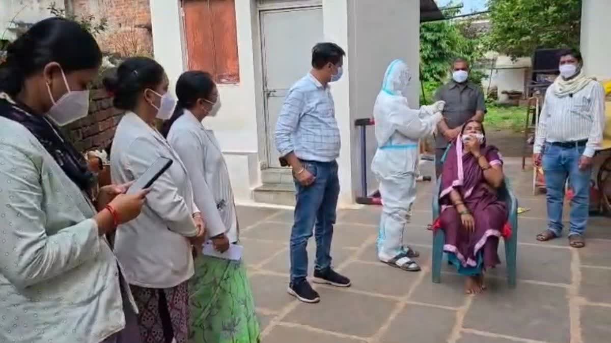 Swine flu Khairagarh