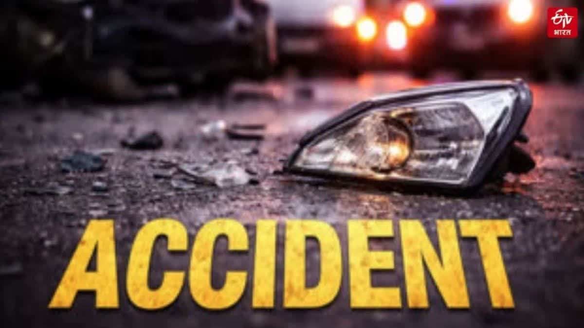 father son death in agra road accident raksha bandhan
