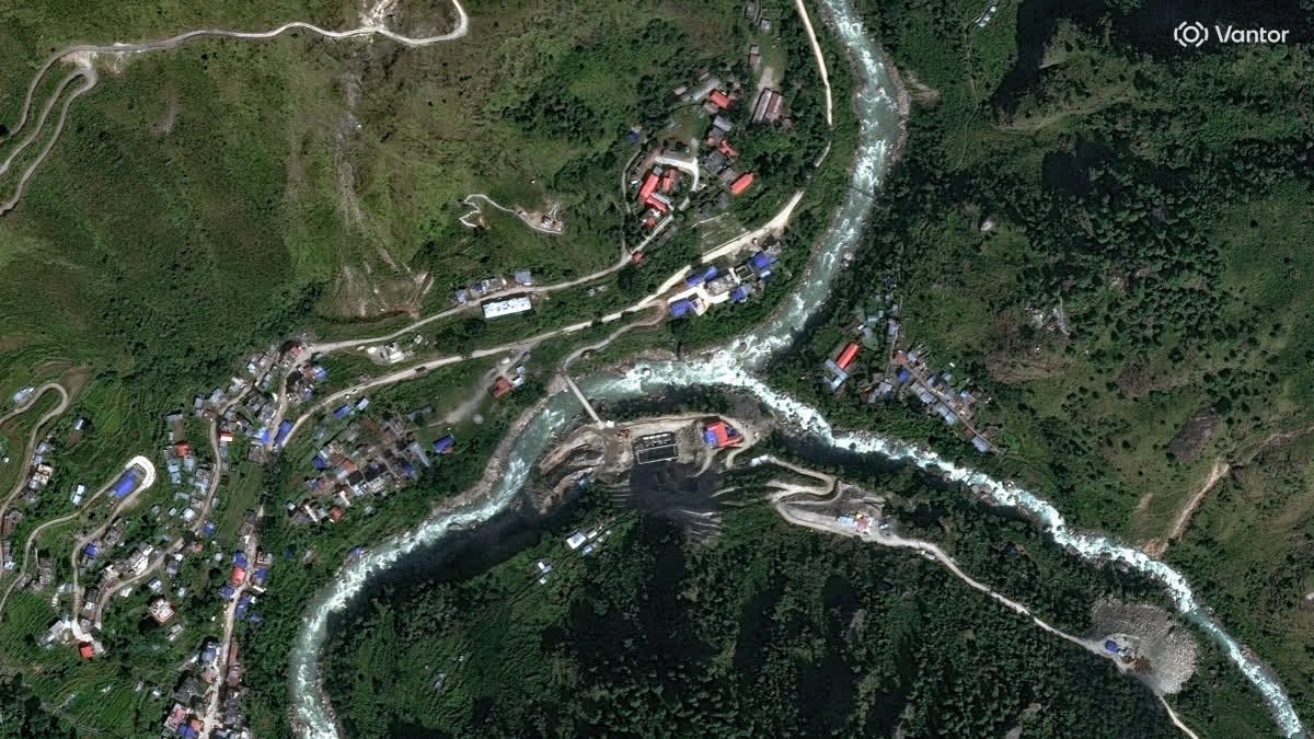 Satellite Images Nepal Floods