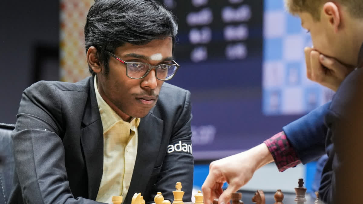 PRAGGNANANDHAA GRAND CHESS TITLE